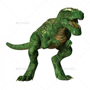Dinosaur stock image
